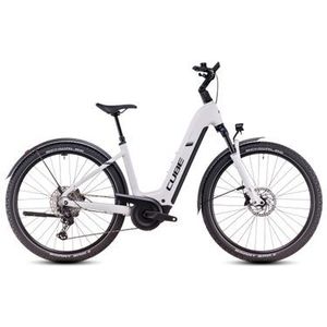 cube nuride hybrid exc 800 allroad elektrische hybride fiets shimano deore deore xt 12s 800 wh 29  cotton white grey 2025