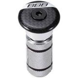 bbb aheadset cap for 1 1 8  carbon powerhead forks glossy black