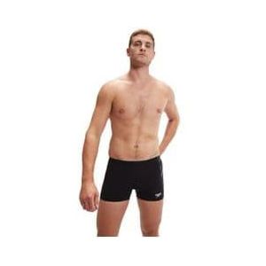 speedo hyperboom panel zwemshort zwart  grijs