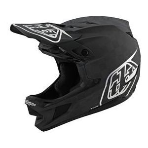 troy lee designs d4 carbon mips stealth full face helm zwart zilver