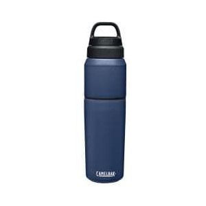 camelbak multibev 2 in 1 geisoleerde fles 650 ml inclusief 480 ml beker marine blauw