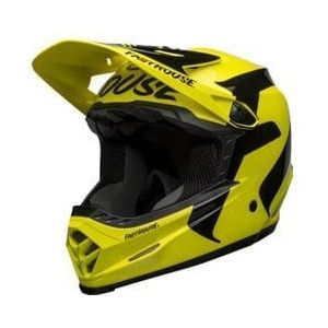 bell full 9 fusion mips yellow  black fasthouse 2022 full face helmet