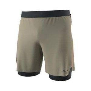 dynafit alpine pro khaki heren 2 in 1 shorts