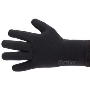 santini shield winter long handschoenen zwart