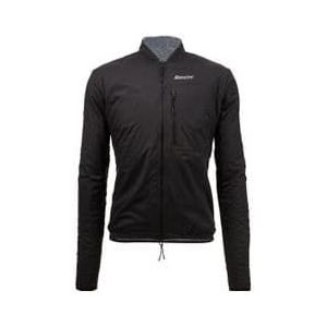 santini alpha trail long sleeve jacket black