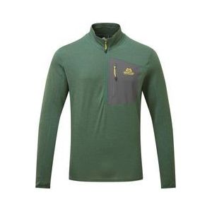 mountain equipment lumiko zip t fleec groen heren
