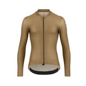assos mille gt drylite s11 bronze long sleeve jersey
