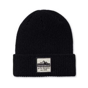 smartwool patch beanie black