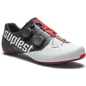suplest edge  2 0 pro road schoenen zwart wit rood