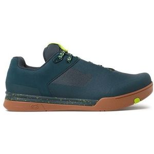 crankbrothers mallet lace limited edition splatter blue lemon green mtb schoenen