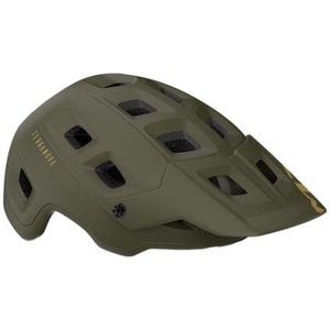 met terranova mountain bike helm groen geel