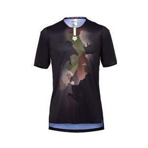 fox flexair pro jersey met korte mouwen camo green