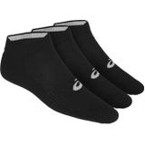 3 paar asics ped socks zwart unisex