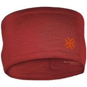 unisex merino hoofdband ayaq mandrone rood sienna