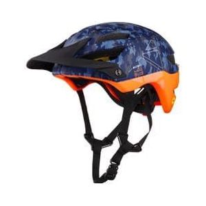 cairn rift mips mountainbike helm blauw oranje