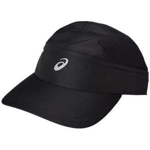 asics visor cap zwart