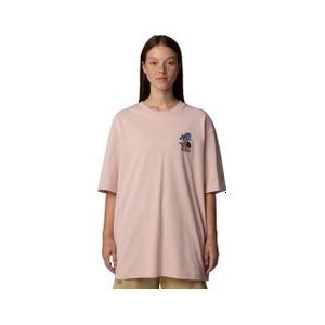 the north face mountain cleanup unisex oversized t shirt pink