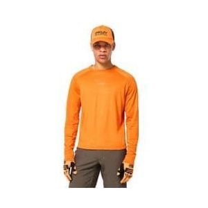 oakley seeker revel thermal orange long sleeve jersey