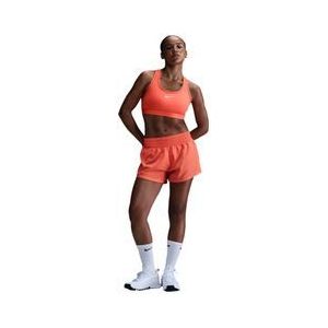 nike swoosh medium support oranje sport bh