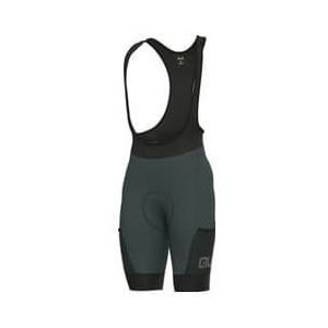 ale stones cargo bib shorts green