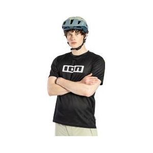 ion logo mtb jersey met korte mouwen zwart