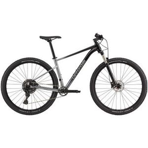 cannondale trail sl 4 microshift advent x 10v 29  semi rigide mountainbike zwart zilver