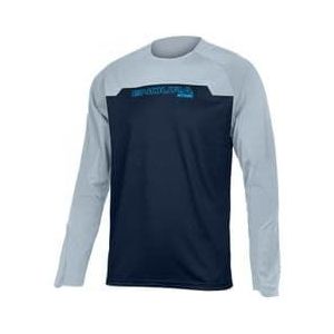 endura mt500 burner long sleeve jersey inktblauw