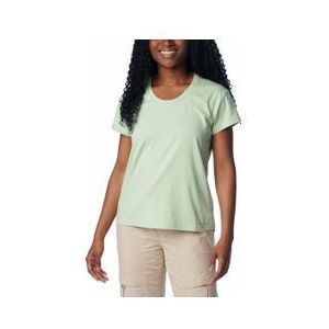 columbia sun trek technisch t shirt groen