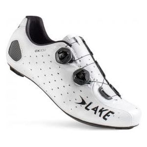 lake cx332 white  black road shoes