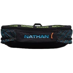 nathan pinnacle hydration belt zwart blauw