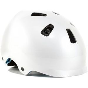 bontrager jet wavecel helm white  azure teenager