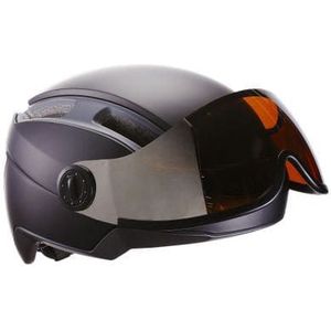 bbb helm indra speed 45 met geintegreerd masker mat zwart