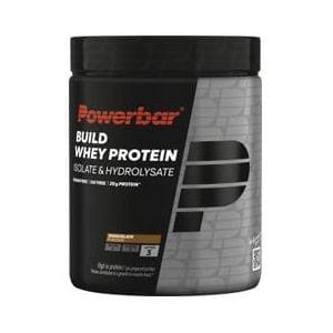 powerbar black line build whey protein isolate chocolade 550 g