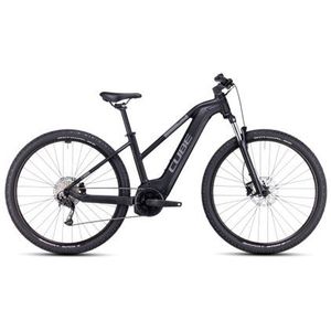 cube reaction hybrid performance 500 trapeze elektrische hardtail mtb shimano alivio 9s 500 wh 29  zwart 2023