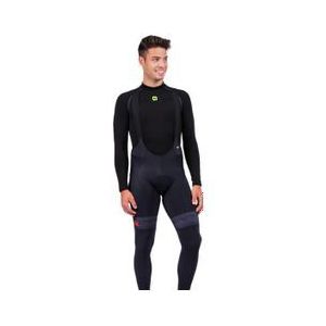 ale mild bibshorts zwart rood