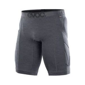 evoc crash pants protective shorts grey