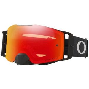 oakley front line mx tuff blocks goggle black gunmetal prizm mx torch iridium ref  oo7087 62