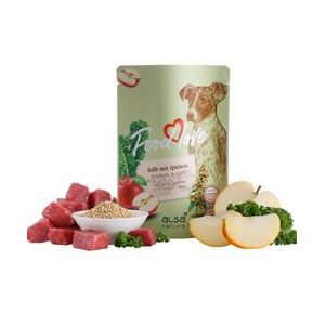 alsa-nature FOODLOVE Kalb mit Quinoa, Grünkohl & Apfel, Anzahl: 120 x 300 g, 300 g, Hundefutter