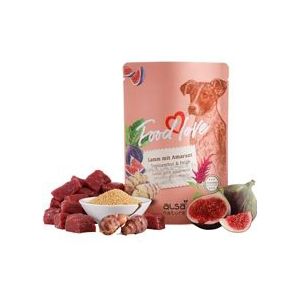 alsa-nature FOODLOVE Lamm mit Amarant, Topinambur & Feige, Anzahl: 12 x 300 g, 300 g, Hundefutter