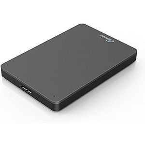 Sonnics 500GB Dunkelgrau Externe tragbare Festplatte USB 3.0 super schnelle Übertragungsgeschwindigkeit für den Einsatz mit Windows PC, Apple Mac, XBOX ONE und PS4 Fat32