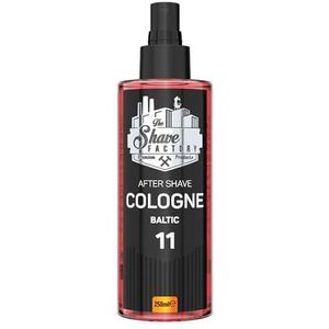 The Shave Factory After Shave Cologne – eine duftende Essenz für eine einwandfreie After-Shave-Pflege für ein langanhaltendes Gefühl von Frische und Komfort (250ML, 11 Baltic)