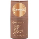 essence BABY GOT BRONZE shimmering bronzer, Konturstift, Nr. 20, Braun, sofortiges Ergebnis, natürlich, schimmernd, vegan, ohne Parabene, ohne Mikroplastikpartikel, Nanopartikel frei, 1er Pack (5.5g)