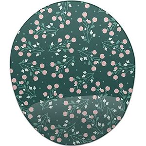 Bonamaison, Ergonomisches Mauspad mit Handgelenkauflage, Digital Bedruckt Mauspad Anti-Sehnenscheide Probleme, rutschfeste Unterseite, für Büro und Zuhause, Größe: 20x23 cm
