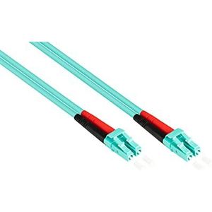 Patchkabel LWL Duplex OM3 (Multimode, 50/125) LC/LC, 0,5m, Good Connections®