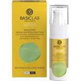 BasicLab Dermocosmetics Emulsion Gesichtsserum mit Vitamin C | 30 ml | Für trockene Haut und Mischhaut Revitalisiert und nährt die Haut Die Haut erscheint strahlender, glatter und fester.