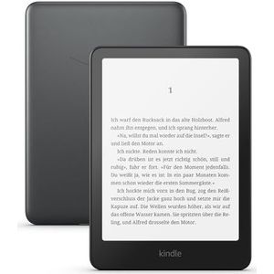 Zertifiziert und generalüberholt Amazon Kindle Paperwhite Signature Edition(32 GB)-Unser schnellster Kindle,mit Frontlicht mit automatischer Anpassung,kabellosem Aufladen und wochenlanger Akkulaufzeit
