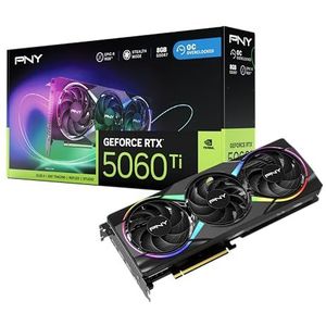 PNY GEFORCE RTX™ 5060 Ti 8GB ARGB Overclocked Triple Fan DLSS 4