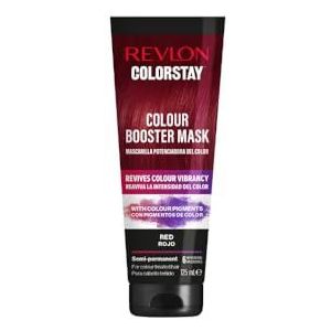 Revlon, Colorstay, Farb-Booster-Maske, temporäre Haarfarbe, Pflege zur Pflege der Färbung, belebt den Glanz, intensiviert, spendet Feuchtigkeit, rote oder rote Haare, 125 ml, 6 Anwendungen