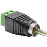 DELOCK Adapter Terminalblock > Cinch Stecker