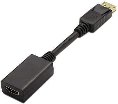 AISENS Adapterkabel 15 cm schwarz A125-0134